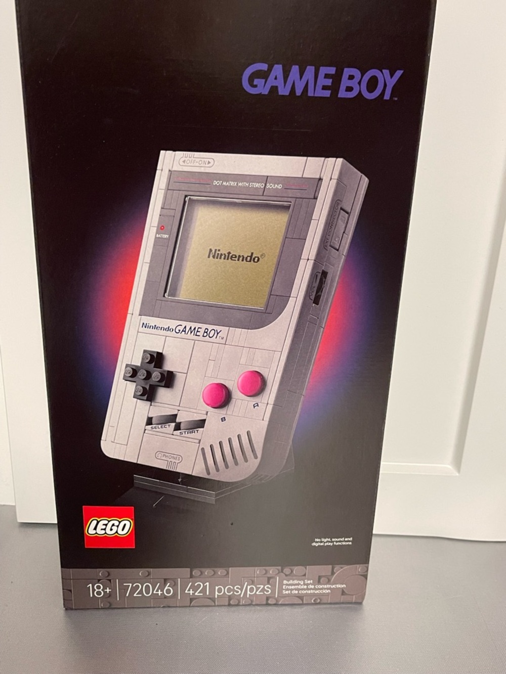 Lego Nintendo Game Boy Console 72046 721Pcs 18+ NIP Sealed